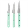 Gibson 12 Piece Stainless Steel Cutlery and Wood Block Set in Mint - 4 of 4