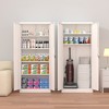 Huxxion 72"H Metal File Storage Cabinet with 2 Doors & 4 Adjustable Shelves - 3 of 4