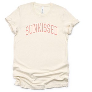 Simply Sage Market Women's Distressed Sunkissed Short Sleeve Graphic Tee - 1 of 2