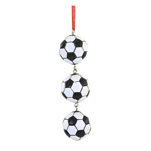 Ganz 4.25 In Sports Ball Swag Ornament Athletic Christmas Sports Tree Ornaments - 1 of 3