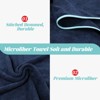 KTMBDW Gym Towels Bigger Size Super Soft for Exercise Fitness, Sports, Workout, 40-Inch x 23-Inch Quick-Drying Towels, Blue - 3 of 4