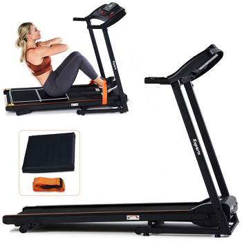 Ksports Multi-functional Electric Treadmill Home Gym Cardio Strength  Training Workout Set W/ Ab Mat, Sit-up Strap, & Adjustable Incline, Black  Medium : Target