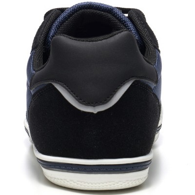Alpine Swiss Liam Men’s Casual Shoes | Suede Trim Fashion Sneakers | Low Top Lace Up Stylish Tennis Shoes BLK 15 — фото 6