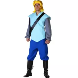 HalloweenCostumes.com Small  Men  Mens John Smith Costume, Blue