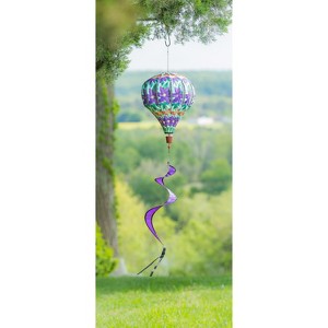 Evergreen Home Clematis Burlap Balloon Spinner - 1 of 3