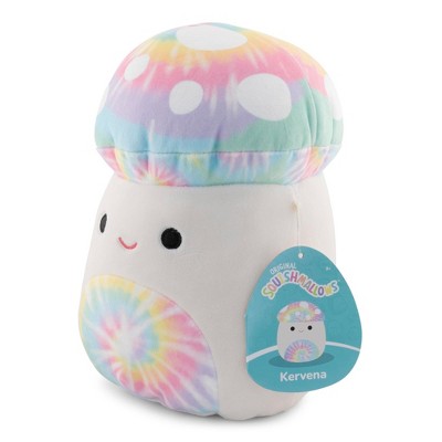 Kervena 8-Inch Tie Dye Mushroom Plush Toy