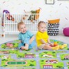 Kids Playmat Car Rug 5x7 Large Learning Nursery Rug Road & Traffic Playroom Carpet Car City Map Play Rug Non-Slip Soft for Kids Room Bedroom - 2 of 4