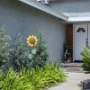 63"x16" Spring Festive Blooming Metal Sunflower Garden Stake - Alpine Corporation: Weather-Resistant, No Assembly Required - 2 of 4