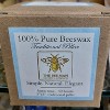 The Bee Man Candle Company 100% Beeswax Pillar Candle, Long Burn Time, Honey Scent, Smokeless Dripless No Paraffin or Chemical Fillers - 2 of 4
