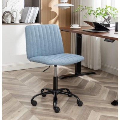 Vynxaria Masar Fabric Swivel Office Chair - Adjustable Height & 360¡ã Mobility