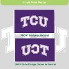 NCAA Texas Christian University Flag with Grommets, 3'x5' TCU Horned Frogs Outdoor College Flags & Banners for Garden Patio Indoor Wall Décor - 2 of 4