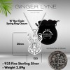 French Bulldog Dog Necklace Earrings or Set for Women Sterling Silver by Ginger Lyne - 3 of 4