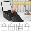 Generic Travel Makeup Bag With LED Mirror, Cosmetic Train Case, Portable Makeup Artist Organizer Bag - 3 of 4