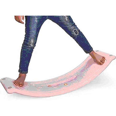 Dazmers Heavy Duty Plastic Wobble Balance Board pink Target