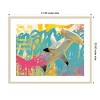 Amanti Art Swim by Porter Hastings Wood Framed Wall Art Print - 4 of 4