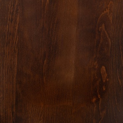 Elegant Walnut Wood School House Back Barstool