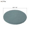 Unique Bargains Polyester Elastic Wear-resistant Wrinkle-resistant Stool Covers 2 Pcs - 2 of 4