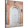 Amanti Art Santorini Dome Complement by Bella Eve Canvas Wall Art Print Framed 32-in. W x 42-in. H. - 2 of 4