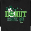 Men's - Disney - Donut Pinch Me Graphic Fleece Sweatshirt - 2 of 4