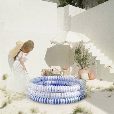 MINNIDIP Exclusive Resort Collection Inflatable Pool - Nautical Striped, 3 of 6
