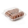 Good Natured Products Double Row 3" Cookie & Sliced Loaf - Package Clear Angled Display Compostable - Case of 270 - 2 of 3