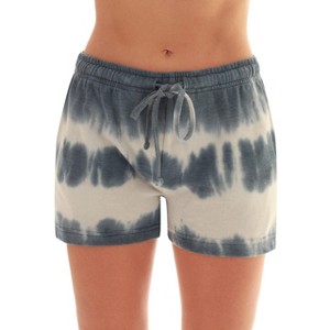 Just Love Women's Loop Terry Tie Dye Shorts - Comfortable and Stylish Loungewear for Summer - 1 of 3