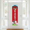 Big Dot of Happiness Farm Animals - Barnyard Baby Shower Front Door Decoration - Vertical Banner - 2 of 4
