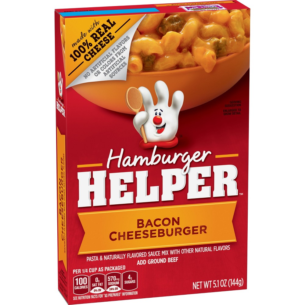 UPC 016000283428 product image for Hamburger Helper Bacon Cheeseburger - 5.1oz | upcitemdb.com