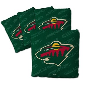 NHL Minnesota Wild 4pk Green Toss Game Set - 1 of 4
