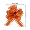 Unique Bargains Matte Bows for Gift Wrapping Christmas Decorative 47.24"x1.97" 3Pcs - 2 of 4