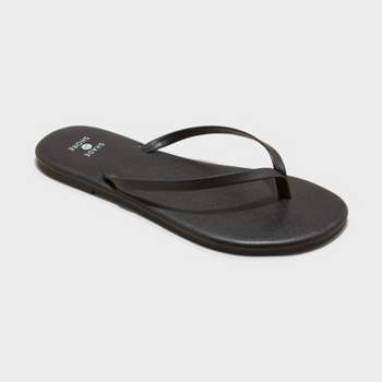 Women's Nona Thong Sandals - Shade & Shore™ Tan 8 : Target