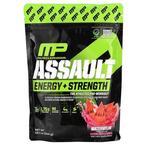 MusclePharm Assault Energy + Strength, Pre-Workout, Watermelon, 12.1 oz (344 g) - 1 of 3