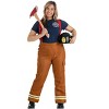 HalloweenCostumes.com Fun Costumes Women's Fire Captain Costume - 3 of 4