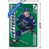 Trends International NHL Vancouver Canucks - Elias Pettersson 19 Framed Wall Poster Prints - 3 of 4