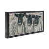 Stupell Industries Three Sheep Trio Portrait, 25" x 11" - 3 of 4
