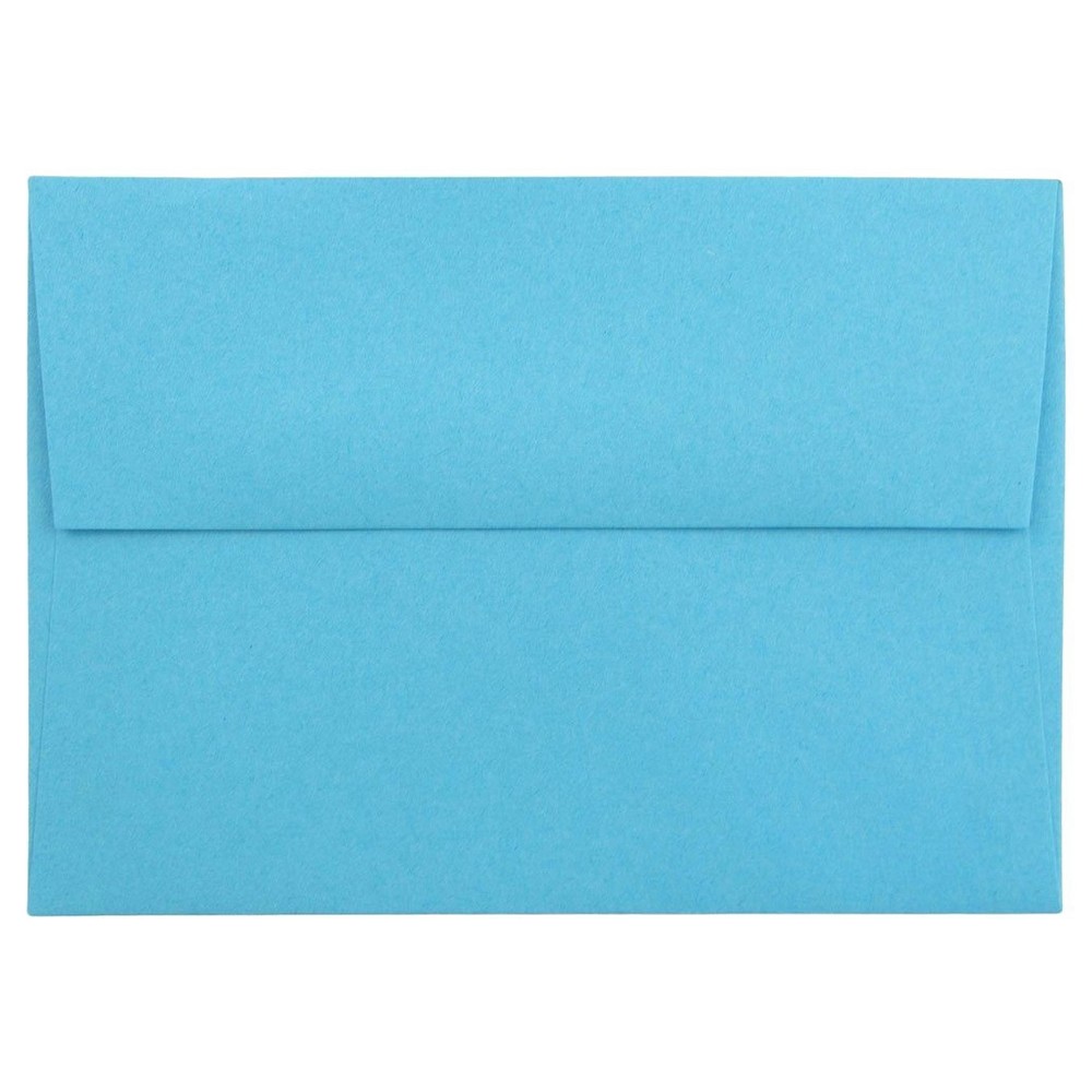 Photos - Envelope / Postcard JAM Paper Brite Hue 4bar A1 Envelopes 3 5/8 X 5 1/8 50 per pack Blue