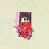 Seven Times Six Peanuts Snoopy T-Shirt Men's Floral Doghouse Design Two-Sided Shirt - 3 of 4