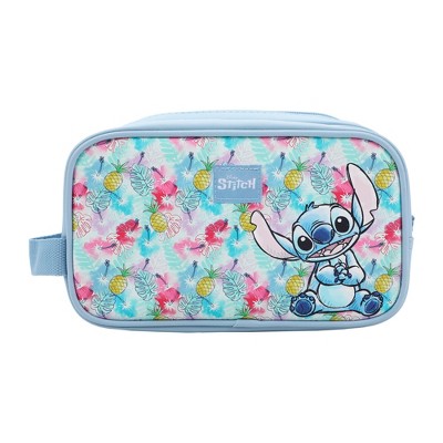 Disney Stitch 9” Dual Compartment Toiletry Bag