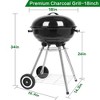 SUGIFT 18" Kettle Charcoal Grill - 2 of 4