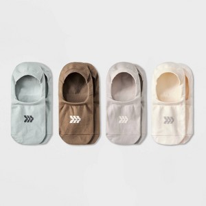 Women's Lightweight 4pk Athletic Liner Socks - All In Motion™ 4-10 - 1 of 3