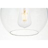 Elegant Lighting Baxter 5 Lights Chrome Pendant With Clear Glass - 2 of 4