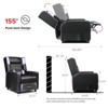 GTRACING Gaming Recliner Chair for Living Room, Racing Style Single PU Leather Gaming Sofa for Adults, Modern Home Theater Seating - 2 of 4