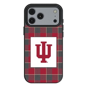 NCAA Big Ten Universities Plaid MagSafe Compatible Cell Phone Case for Apple iPhone 17 Series - 1 of 4