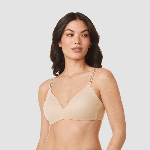 Simply Perfect by Warner's Women's Underarm Smoothing Wire-Free Bra RM0561T  - 34A Butterscotch