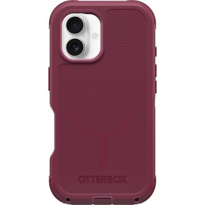OtterBox Apple iPhone 16 Defender Series Pro for MagSafe Case- Foxberry Pink - 1 of 4