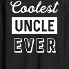 Men's - Instant Message - Coolest Uncle Ever Long Sleeve Graphic T-Shirt - 2 of 4
