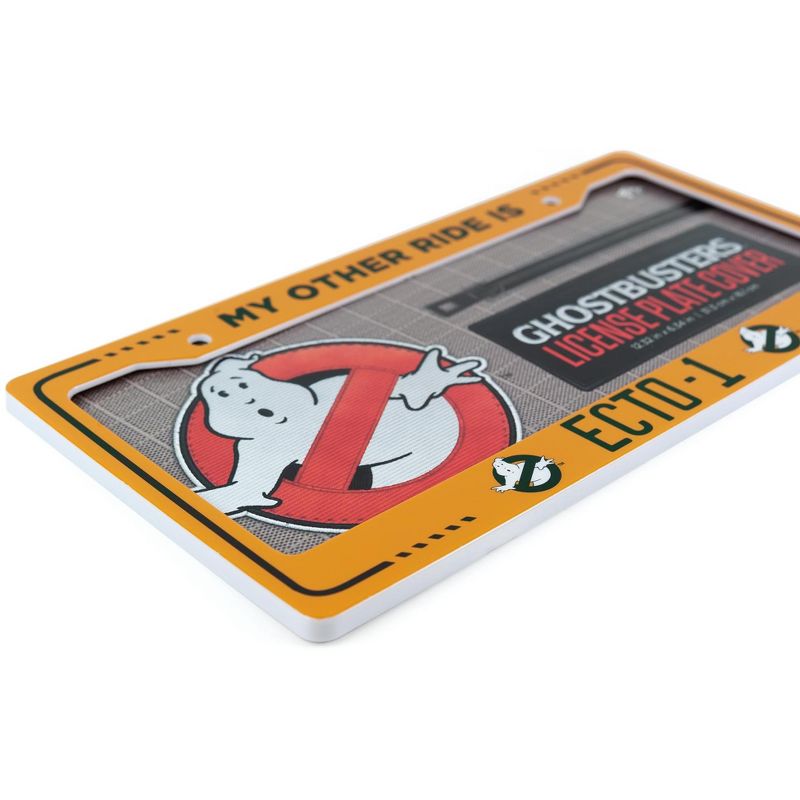 Just Funky Ghostbusters ECTO-1 License Plate Frame For Cars | Ghostbusters Collectible, 4 of 8