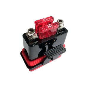 Stinger SPXMANL4 Mini-Anl / Dual ATC Fuse Holder for 4GA Power Wire - 1 of 3