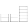 2 Pack 3 Tier Shelf Wire Shelving Unit, NSF Heavy Duty Wire Shelf Metal Large Storage Shelves Height Adjustable Utility - 4 of 4