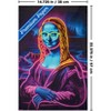 Trends International Reinders: Master Twist - Mona Lisa Neon Accents Unframed Wall Poster Prints - 3 of 4
